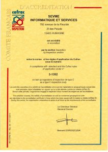 thumbnail of Accréditation COFRAC