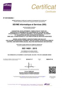 thumbnail of Certificat ISO 14001 v.2015