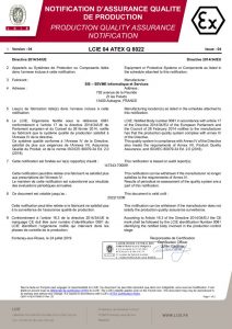 thumbnail of Notification Assurance Qualité ATEX